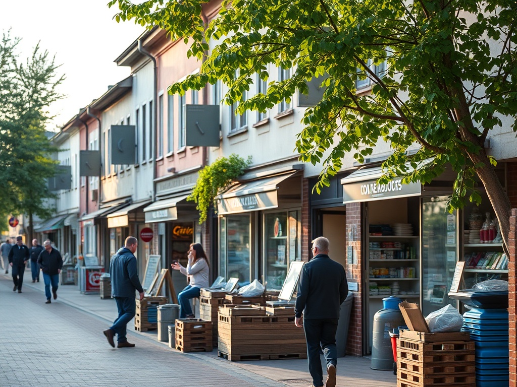 Mapa Polski z zaznaczonym Chełmem i ikonami symbolizującymi Fundusze Europejskie